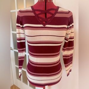 NWT Urbanology Striped Sweater